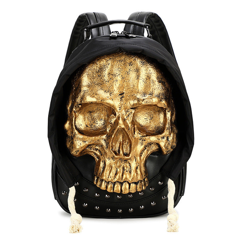 Kreativer Rucksack mit Totenkopf-Design Brehn