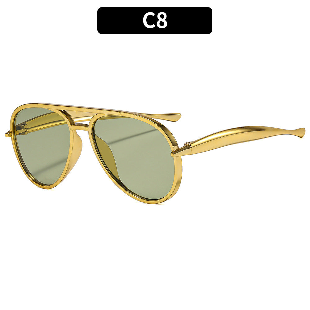 Elegante Aviator-Sonnenbrille