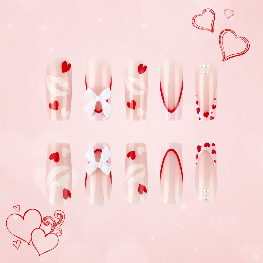 Romantisches Nageldesign Brehn