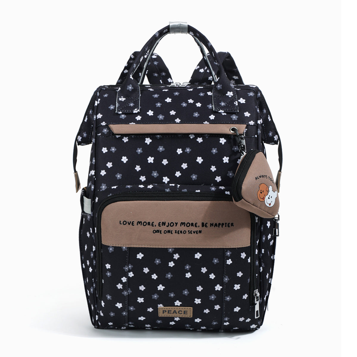 Blumenmuster Reiserucksack Brehn