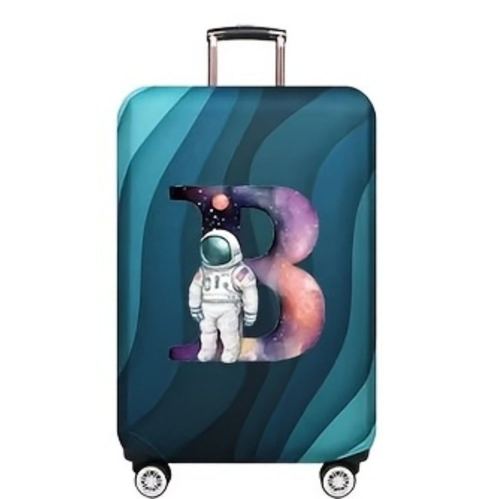 Damen Hartschalenreisekoffer mit kreativem Astronautenmotiv Brehn