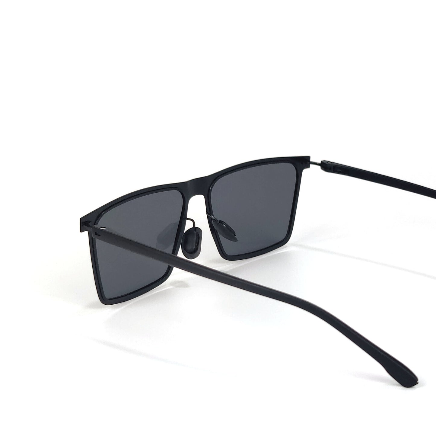 Herren moderne rechteckige Sonnenbrille Brehn