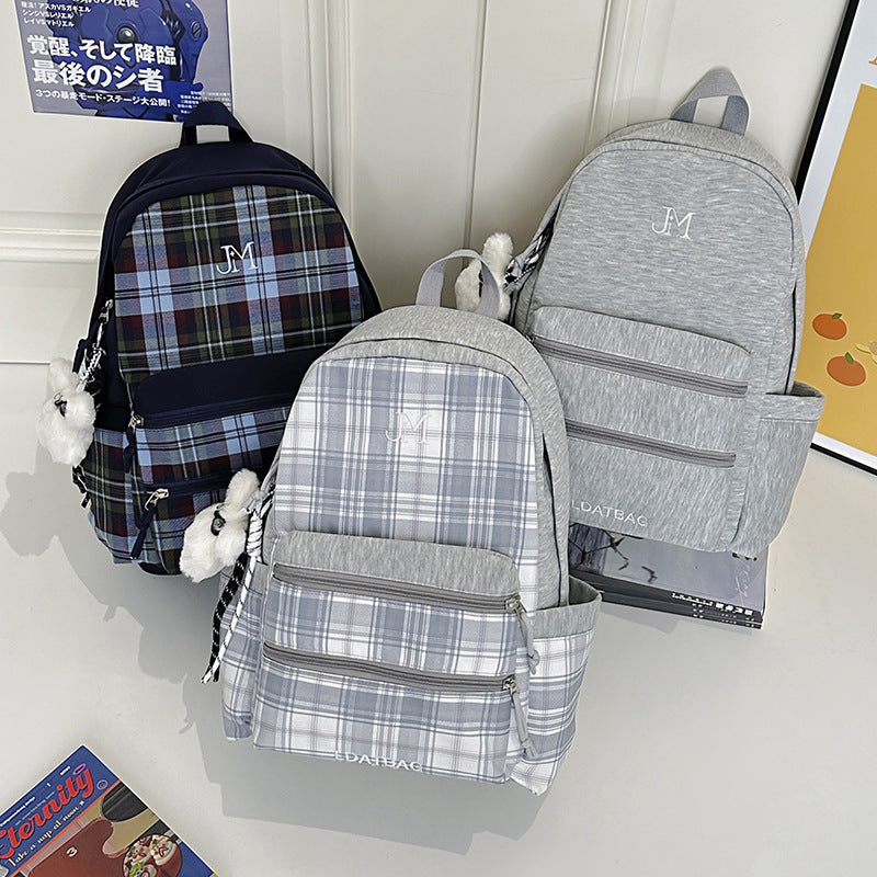 Multi-Taschen-Alltags-Schulrucksack Brehn