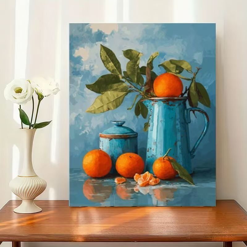 Florale Teezeit Wandkunst Brehn