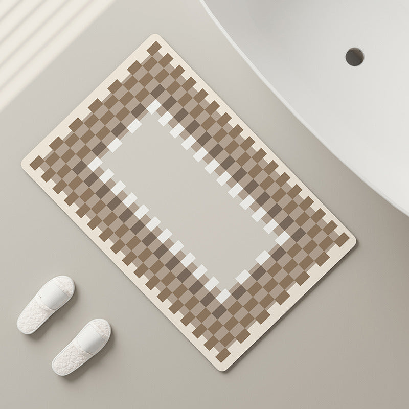 Strukturierte Badezimmermatte Brehn
