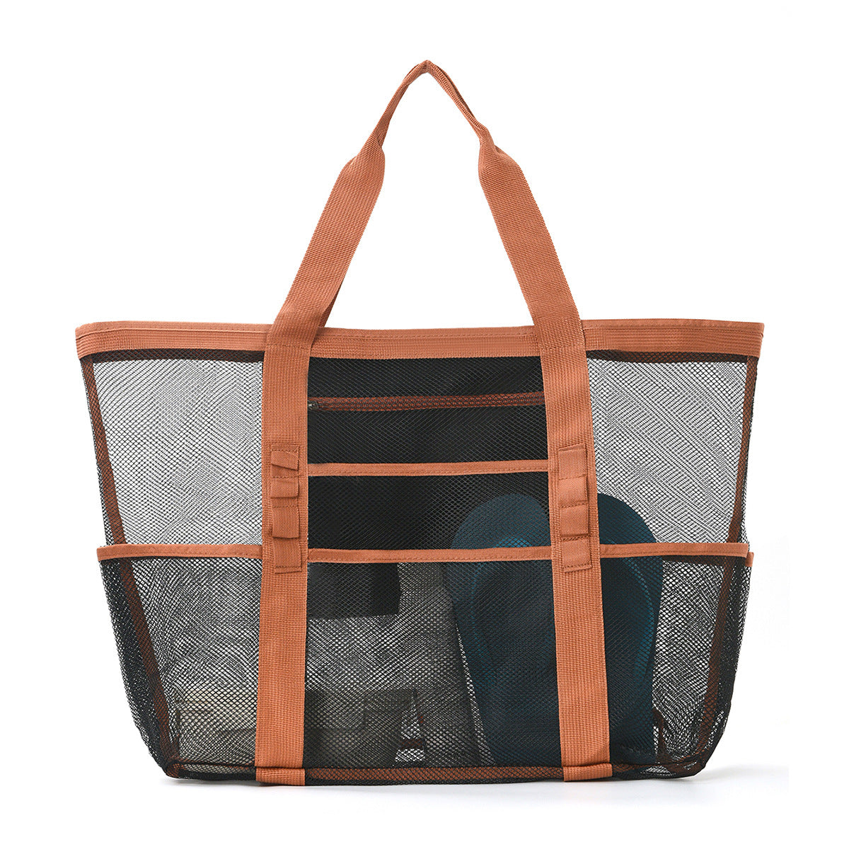 Große Strandtasche Aus Atmungsaktivem Netzmaterial Brehn