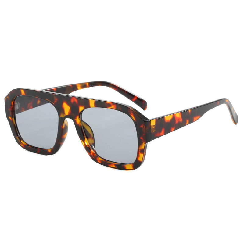 Damen oversize quadratische Sonnenbrille mit modernem Design Brehn