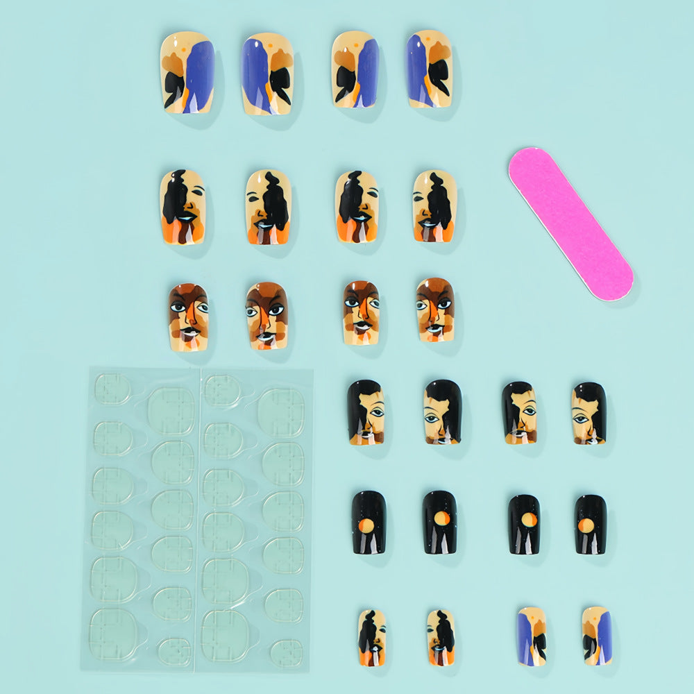 Kunstvolle Nail Art Nägel Brehn