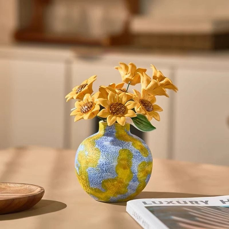 Dekorative Keramische Kunst Vase