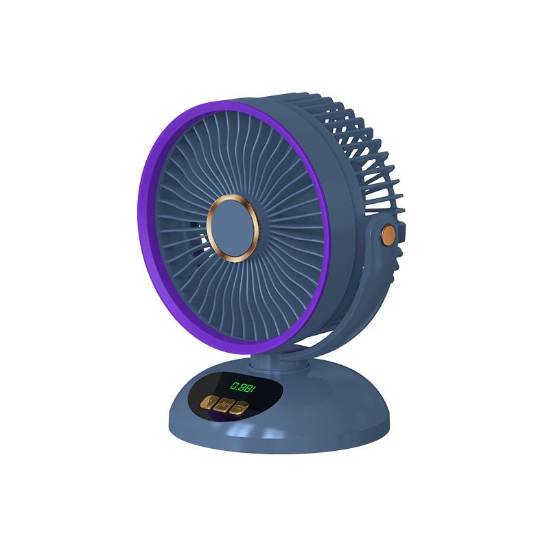 Unisex Tragbarer Turbo-Ventilator mit digitaler Anzeige Brehn