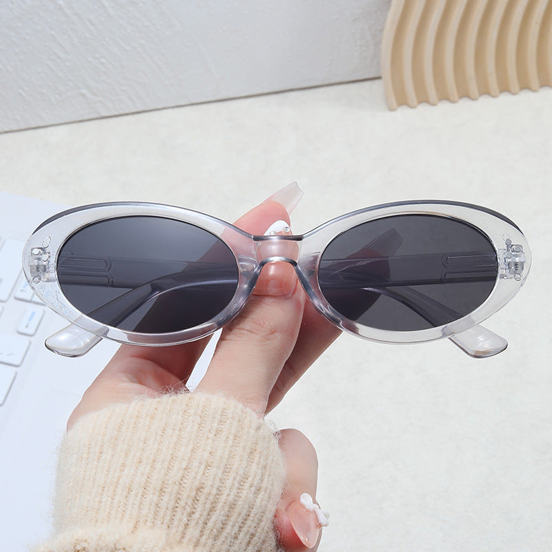 Damen modische Sonnenbrille im eleganten Ovaldesign Brehn