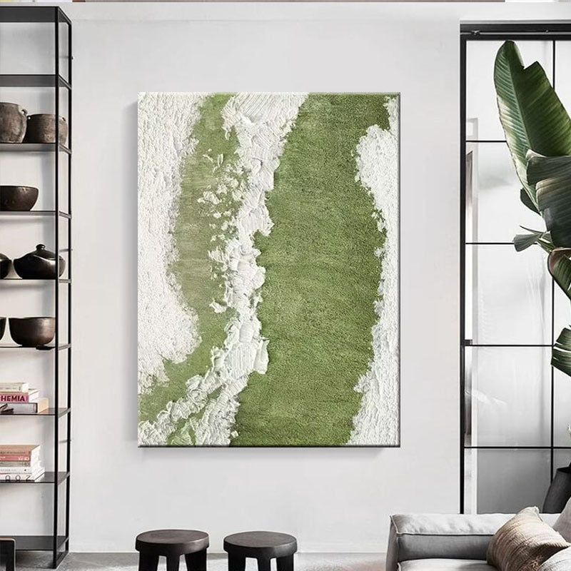 Strukturierte Küstenleinwand Kunst
