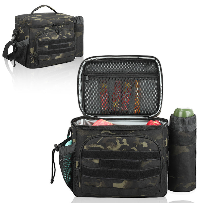 Isolierte Camouflage Lebensmittelaufbewahrungs Kühltasche Brehn
