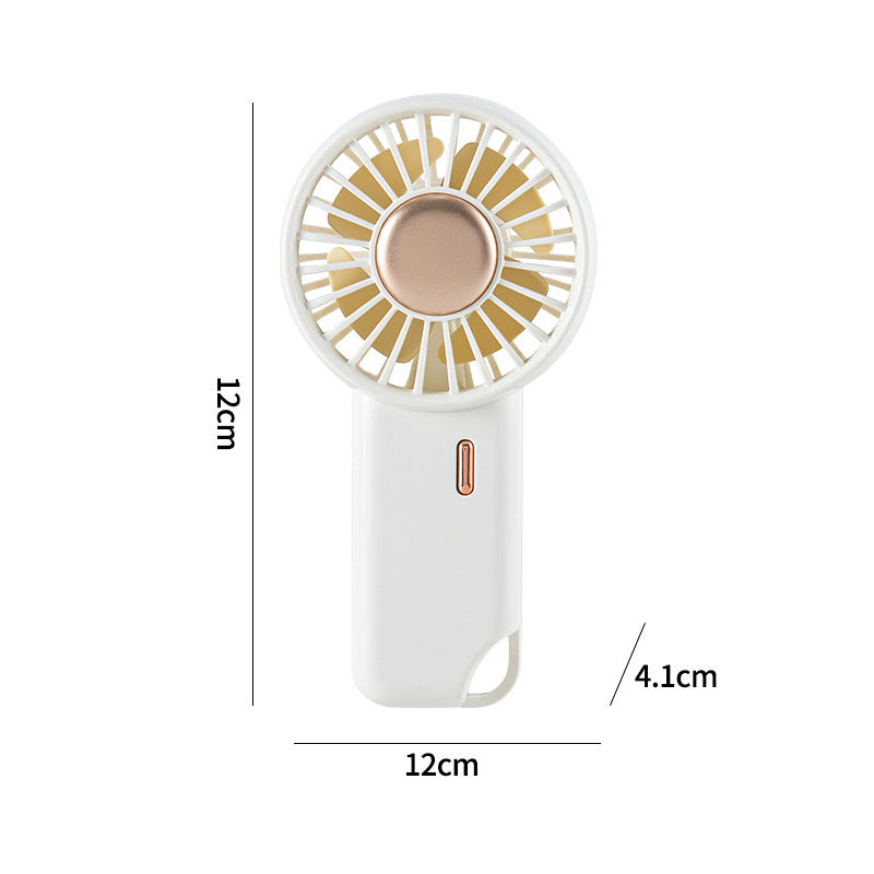Damen tragbarer Handventilator mit ergonomischem Design und USB-Aufladung Brehn