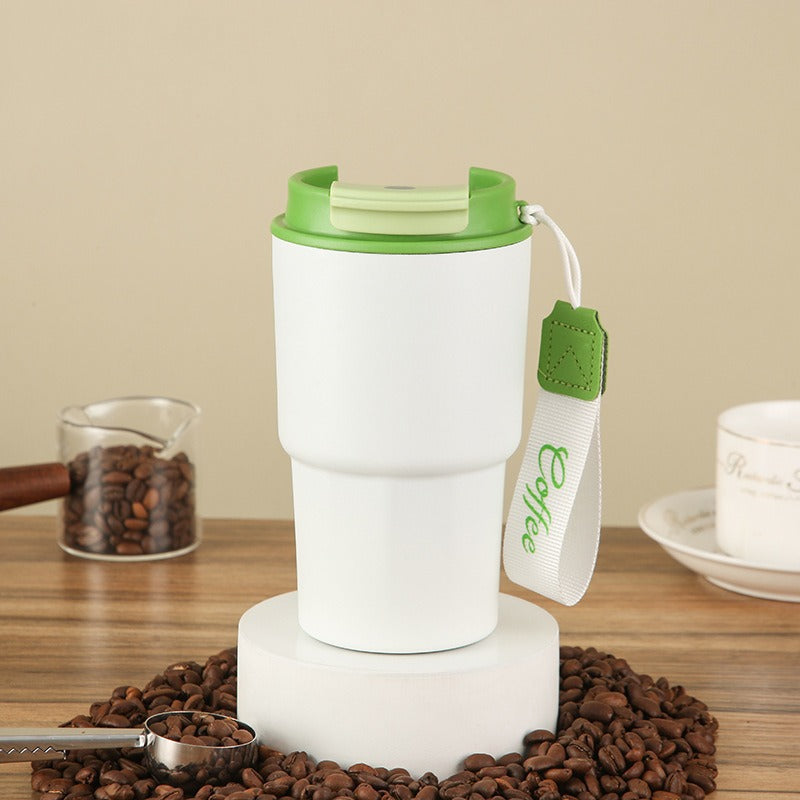 Damen hochwertiger Kaffeebecher mit Silikonverschluss Brehn