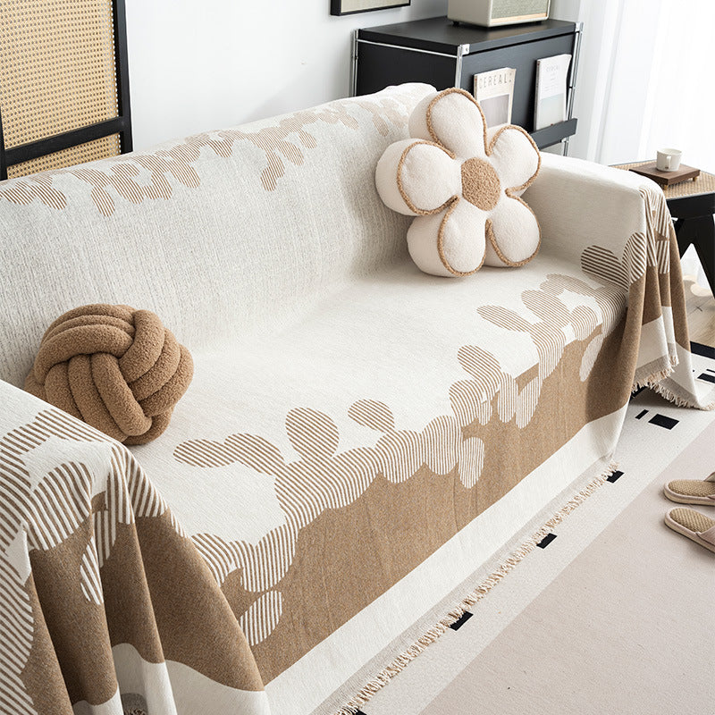 Elegante Texturierte Wurfteppichdecke
