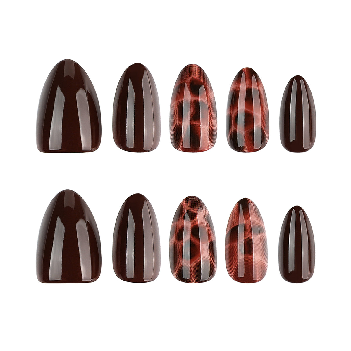Kunstvolle Nagelkunst mit modernem Design Brehn