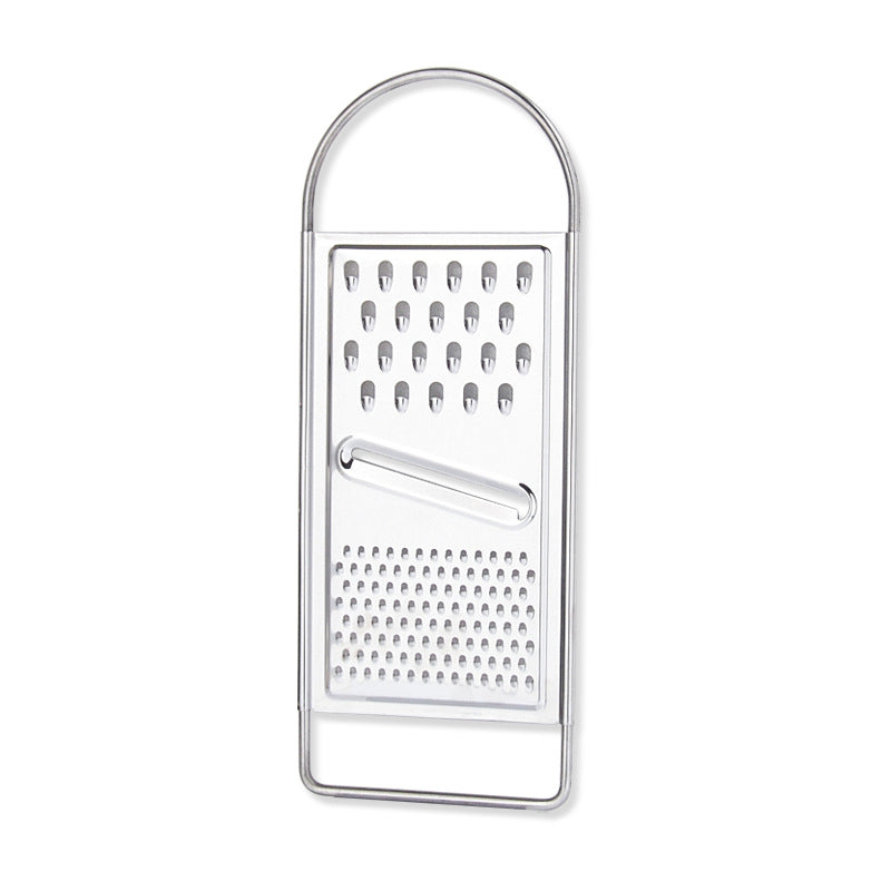 Edelstahl-Küchenreibe mit Ergonomischem Griff Brehn