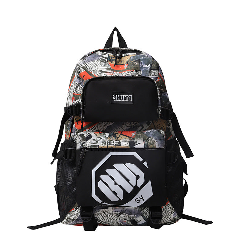 Grafikdruck Rucksack