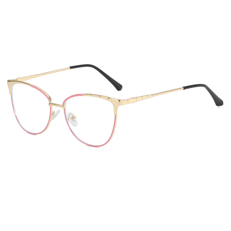 Damen Cat-Eye Brille mit feinen Metallakzenten Brehn