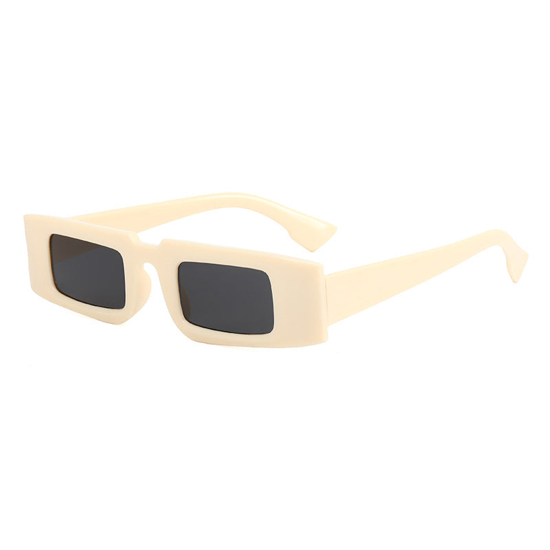 Damen Modische quadratische Sonnenbrille mit animalischem Muster Brehn