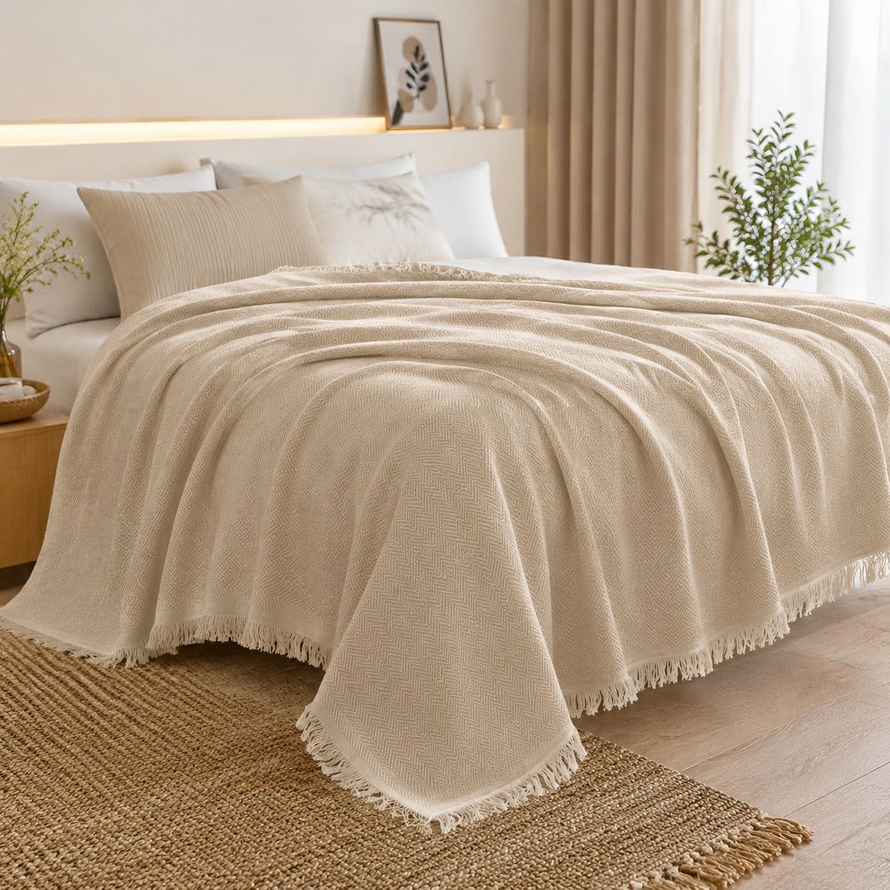 Dekorative Wandteppich-Decke