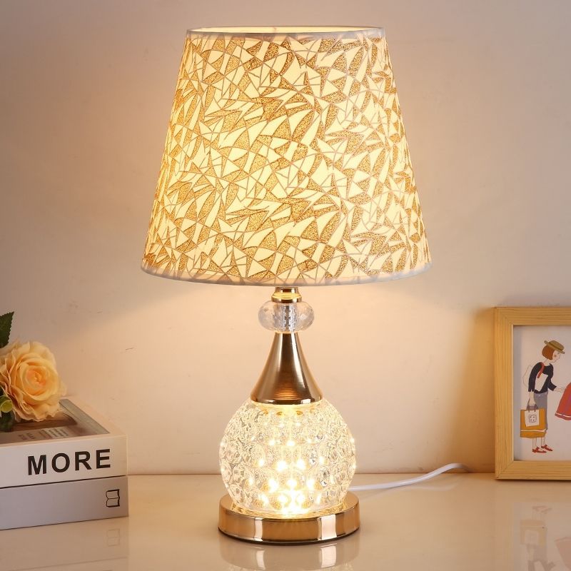 Stylische Kristall-Tischlampe