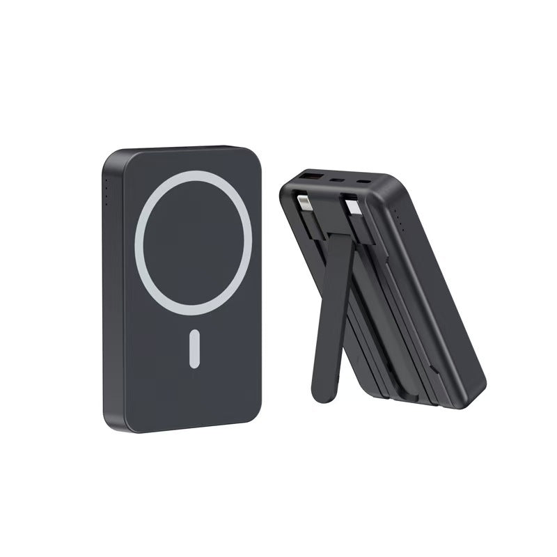 Kabellose Powerbank mit Integriertem Ständer Brehn