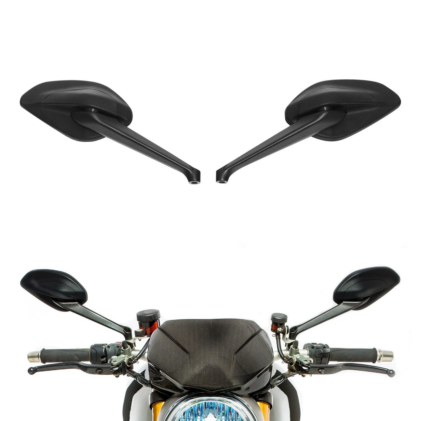 Verstellbare Motorrad-Rückspiegel Brehn