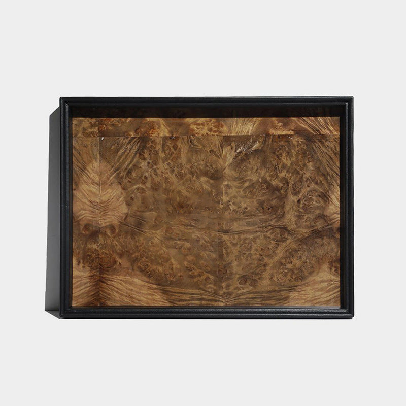 Rustikale Holz Dekorative Servierplatte