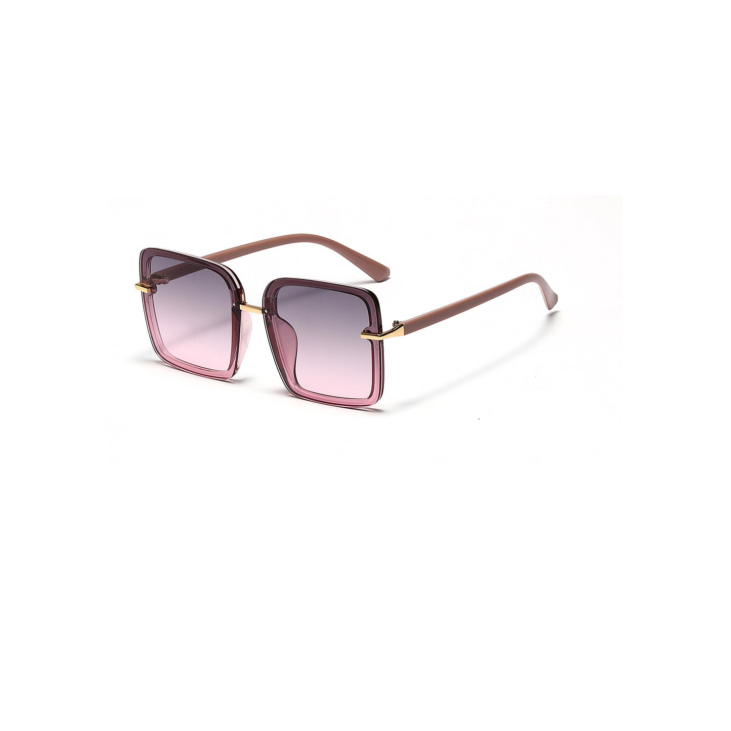 Damen quadratische Sonnenbrille mit elegantem Rahmen und UV-Schutz Brehn