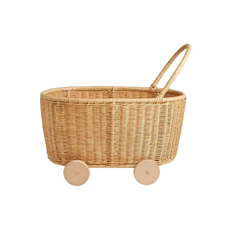Rollen Woven Storage Cart Brehn