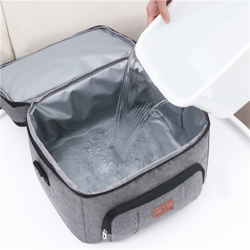 Damen Isolierte Kühltasche mit mehreren Fächern und ergonomischem Design Brehn