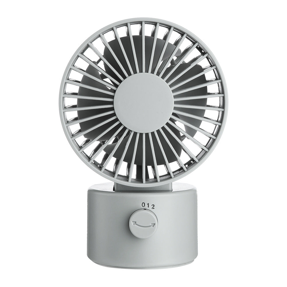 Unisex nan kompakter Tischventilator mit neigbarem Kopf und wiederaufladbarem Akku Brehn