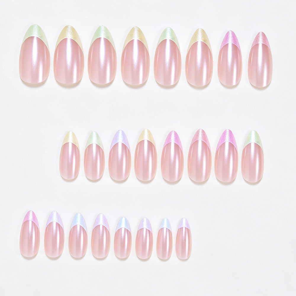 Gradient-Effekt Druck-On-Nagelspitzen Brehn