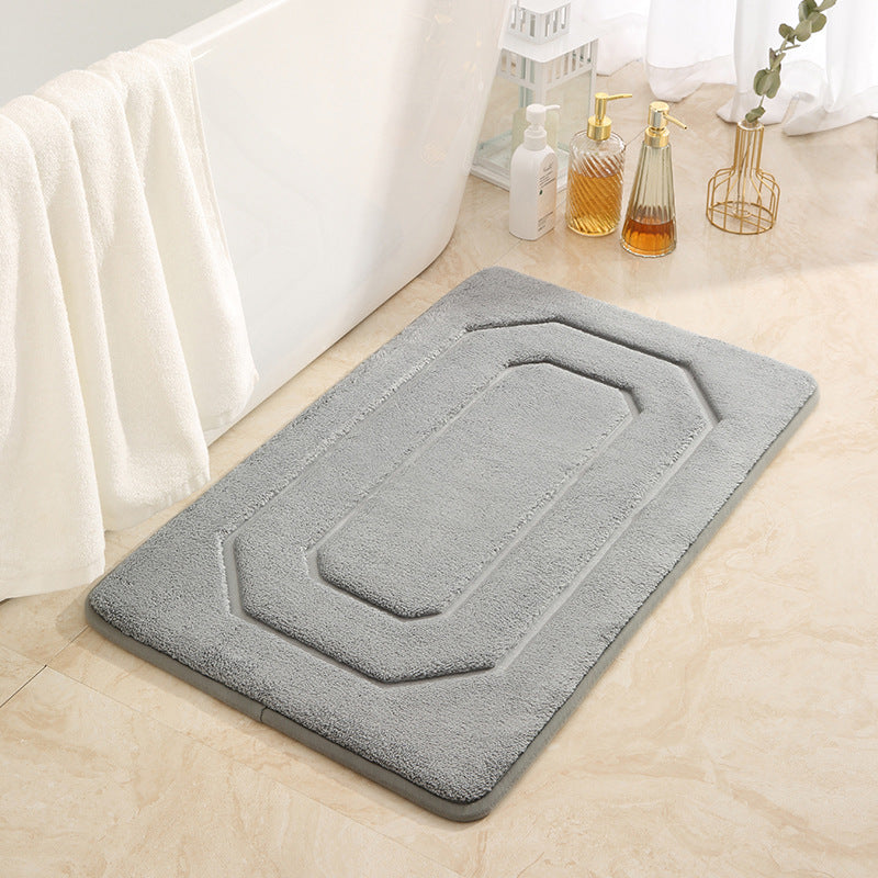 Weiche saugfähige Memory-Schaum-Badezimmermatte