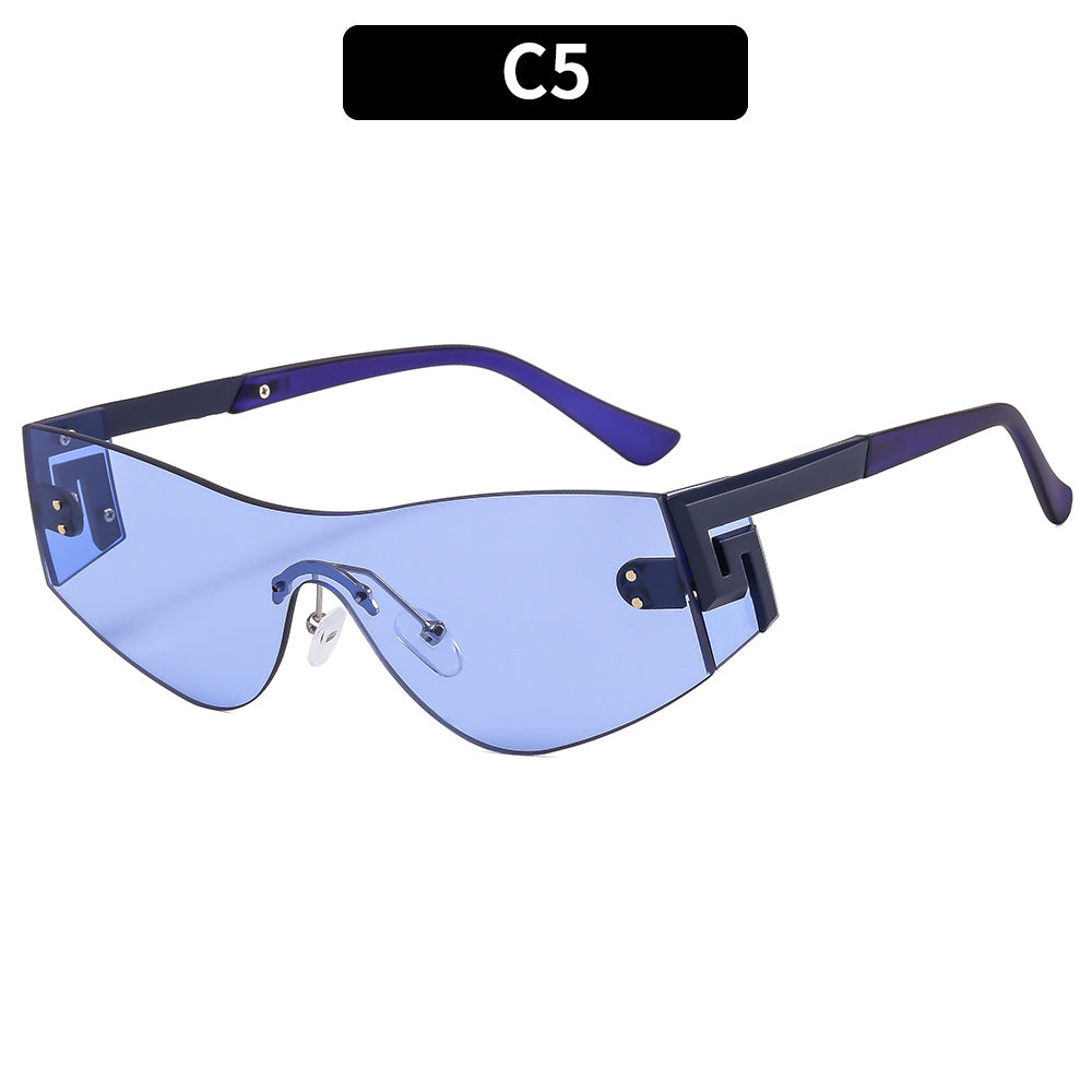 Futuristische Schild-Rahmen-Sonnenbrille 1787664834