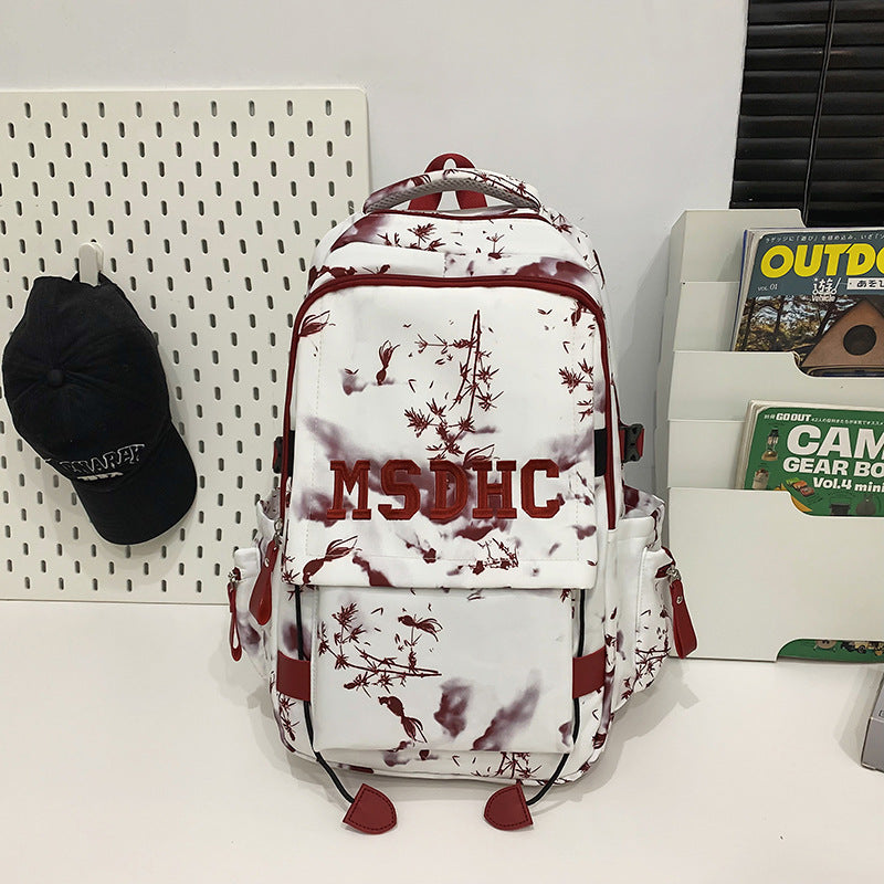 Künstlerisches Design Urban Schule Rucksack
