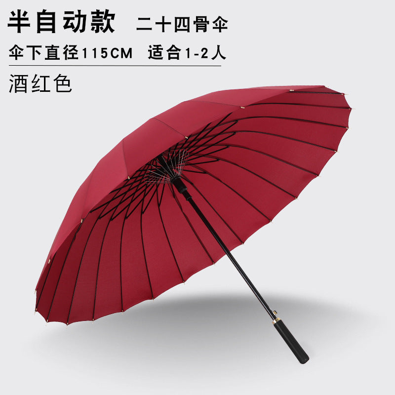 Damen Klassischer Regenschirm mit robustem Rahmen und ergonomischem Griff Brehn