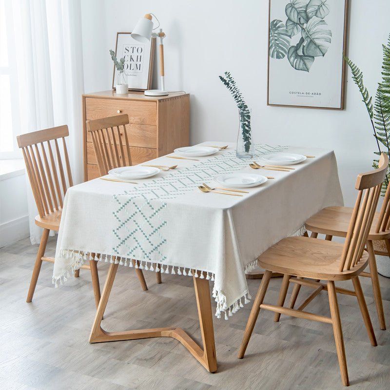 Bohemian Blattmuster Tischdecke
