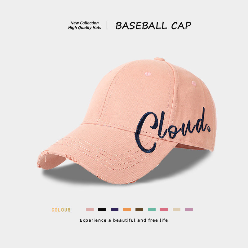 Vintage Baseball Cap mit inspirierender Stickerei