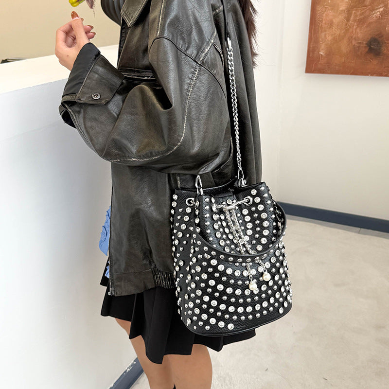 Verzierte Eimer Tote Tasche