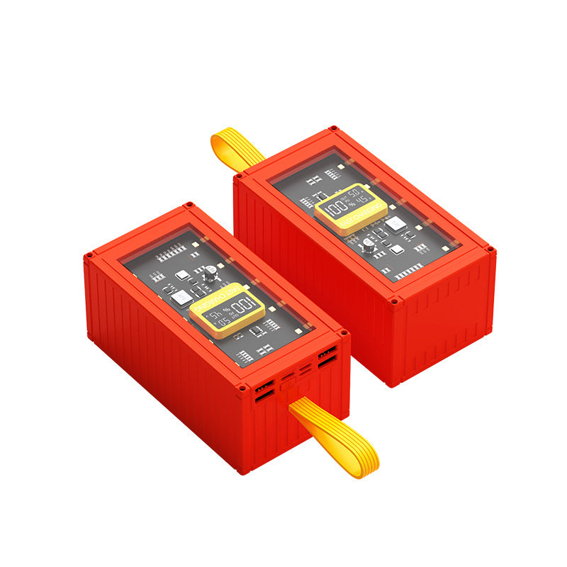 Hochleistungs-Powerbank mit Multifunktionalem Lcd-Display und Schnelllade-Technologie Brehn