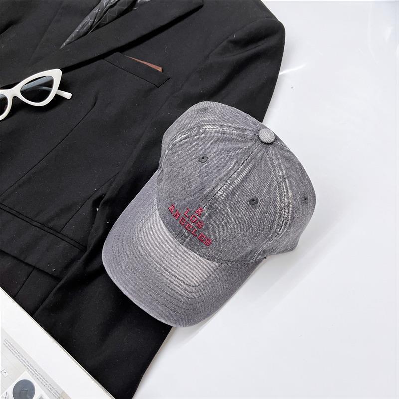 Damen Vintage Los Angeles Baseball Cap Brehn