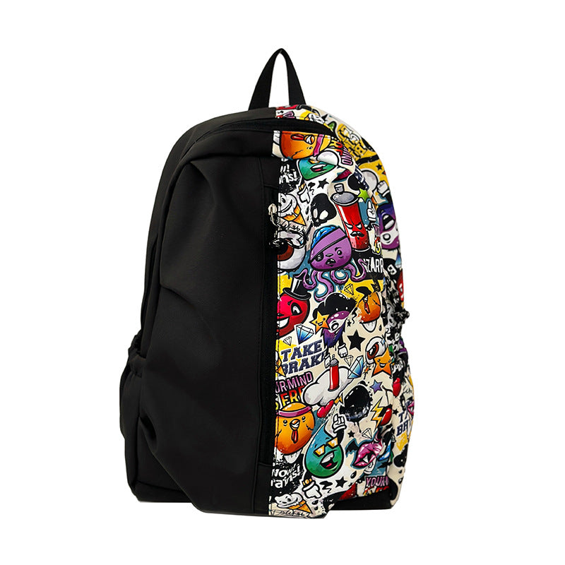 Trendy Grafikdruck Rucksack Brehn