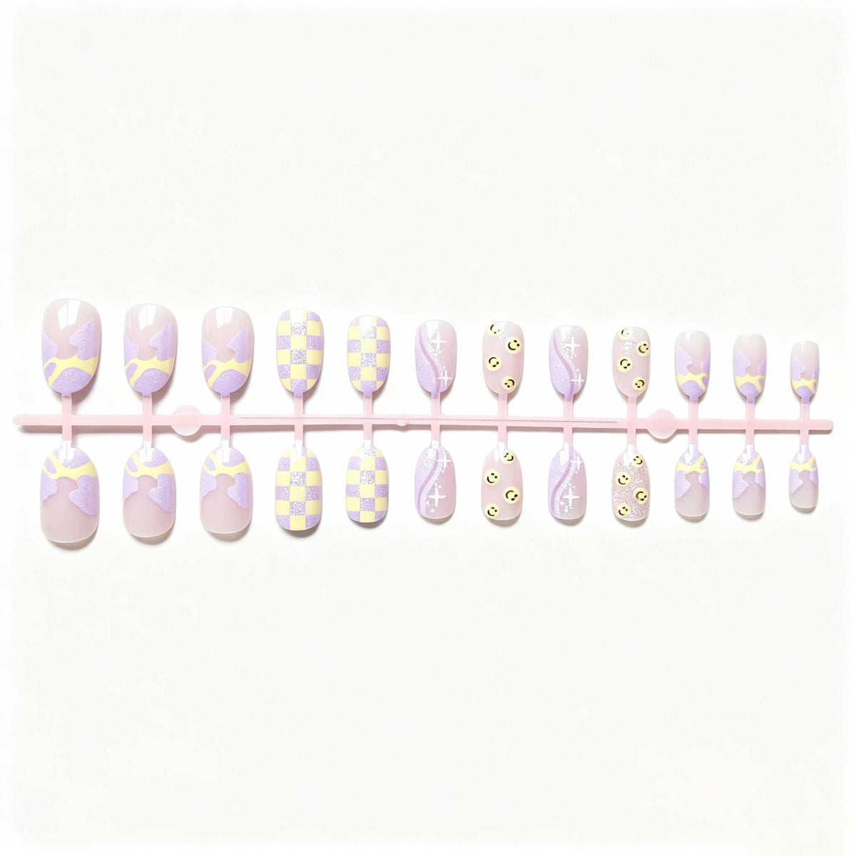 Künstlerisches gemustertes Gel Nagelkunst