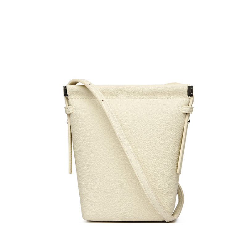 Elegante Texturierte Bucket Bag Brehn