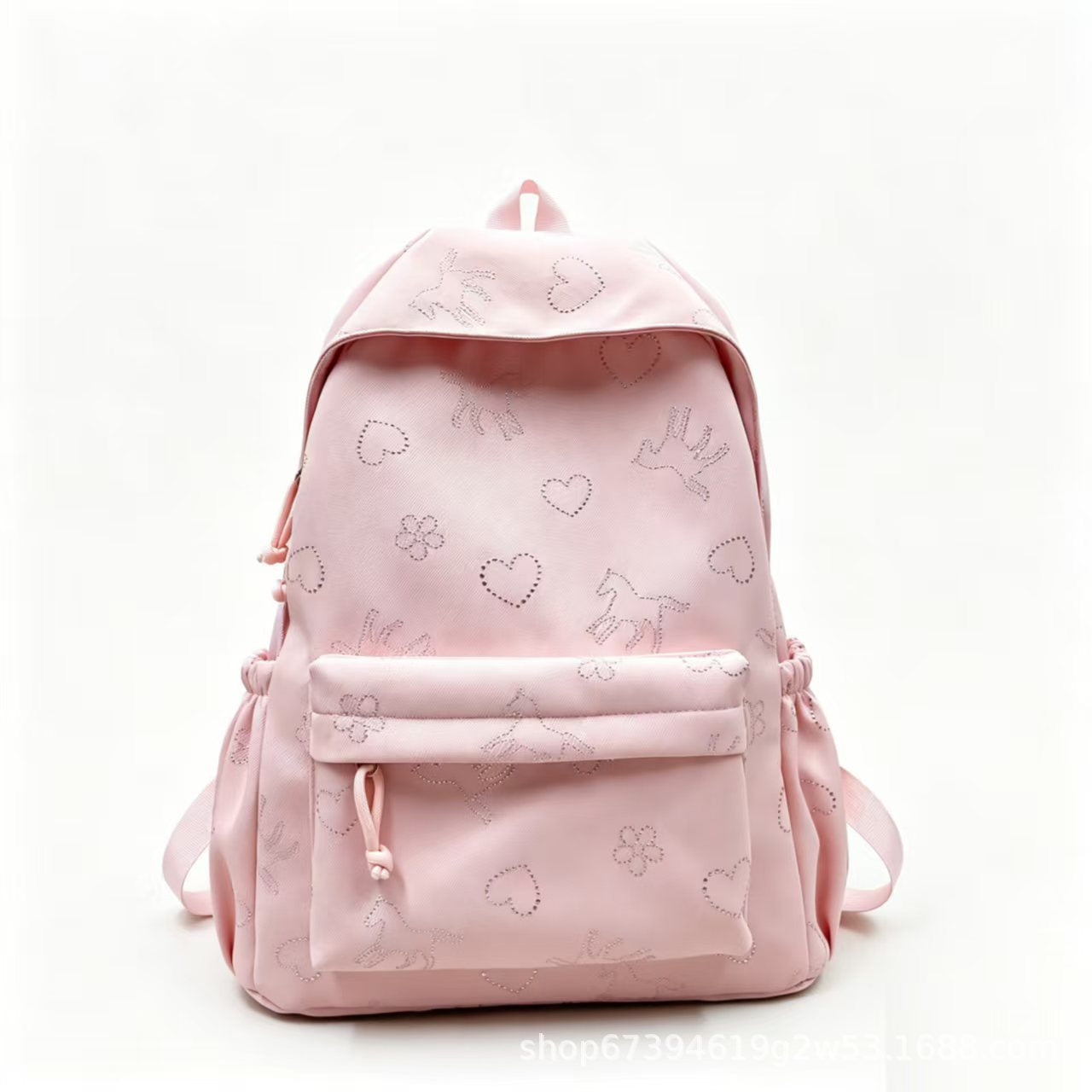 Rucksack mit Verspieltem Tiermotiv und Praktischer Fächeraufteilung Brehn