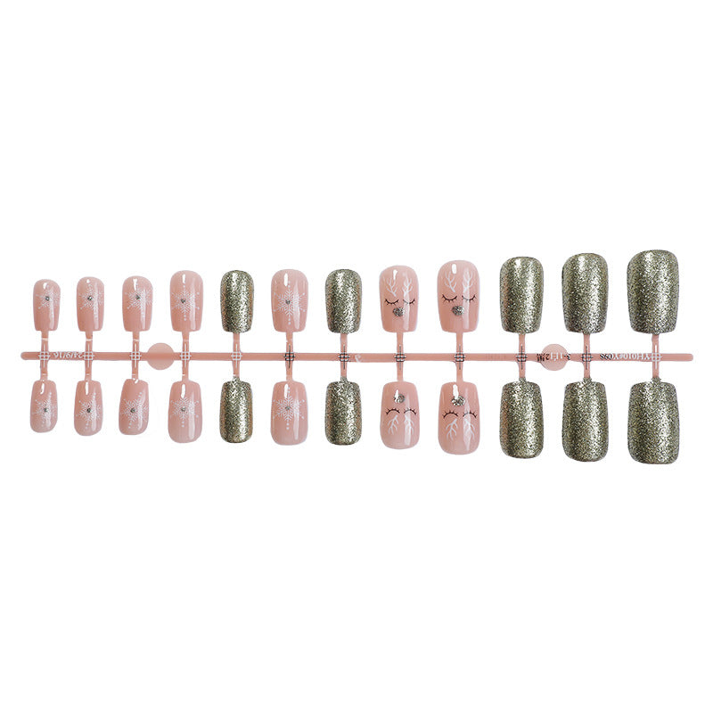 Glitzernde Press-On Nagelkollektion Brehn