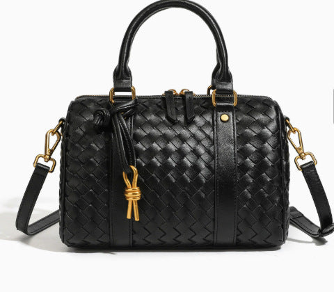 Gewebte Leder-Handtasche Brehn